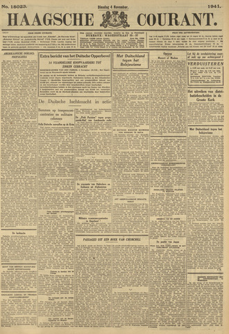 Haagsche Courant 1941-11-04