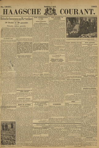 Haagsche Courant 1943-04-01