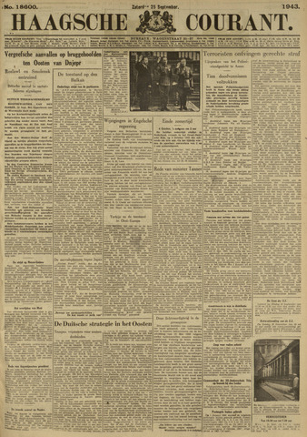 Haagsche Courant 1943-09-25