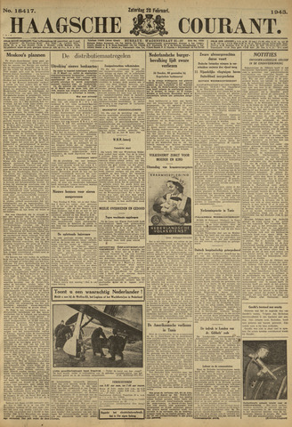 Haagsche Courant 1943-02-20