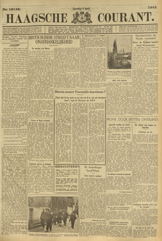 Haagse Courant 1942-04-04