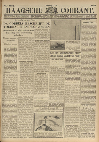Haagse Courant 1944-07-27