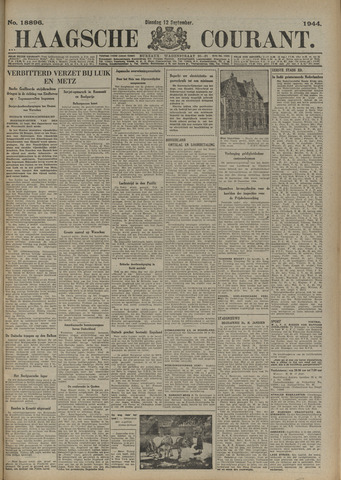 Haagsche Courant 1944-09-12