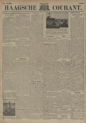 Haagsche Courant 1944-05-16