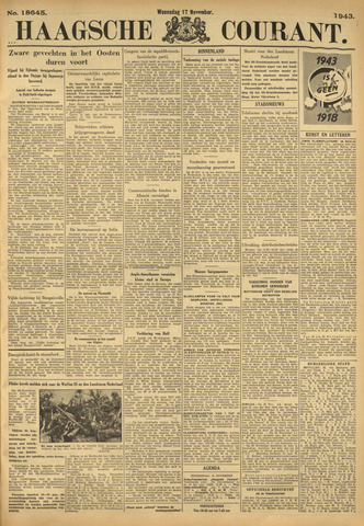 Haagsche Courant 1943-11-17