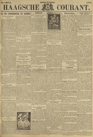 Haagsche Courant 1943-08-26