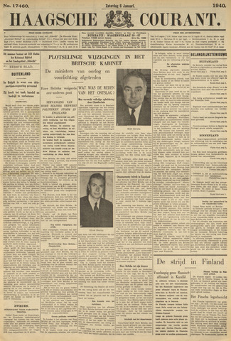 Haagsche Courant 1940-01-06