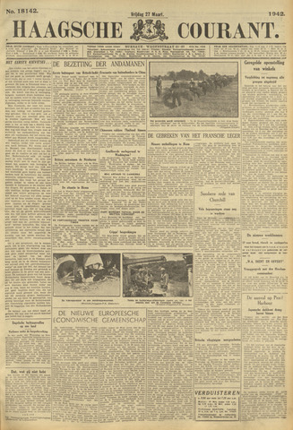 Haagse Courant 1942-03-27