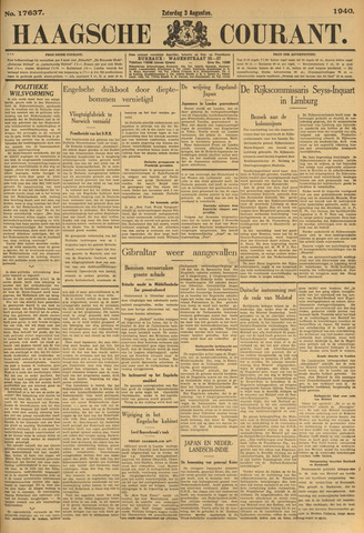 Haagsche Courant 1940-08-03