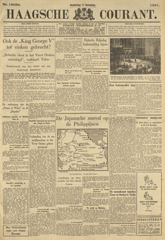 Haagsche Courant 1941-12-11