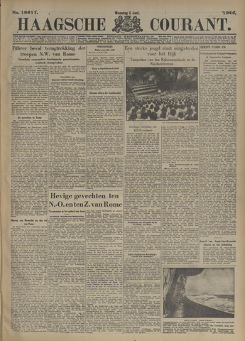 Haagsche Courant 1944-06-05