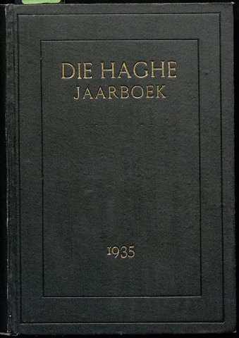 Jaarboeken geschiedkundige vereniging Die Haghe 1935-01-01
