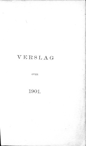 Jaarverslagen gemeente Den Haag 1901-01-01