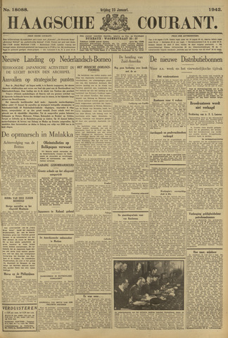 Haagse Courant 1942-01-23