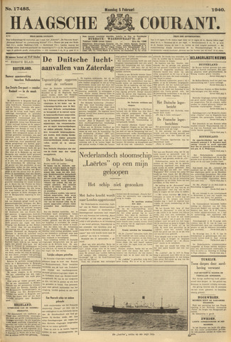 Haagsche Courant 1940-02-05
