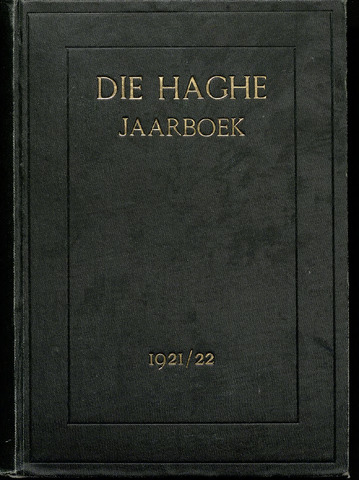 Jaarboeken geschiedkundige vereniging Die Haghe 1921-01-01