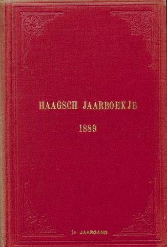 Jaarboeken geschiedkundige vereniging Die Haghe 1889-01-01