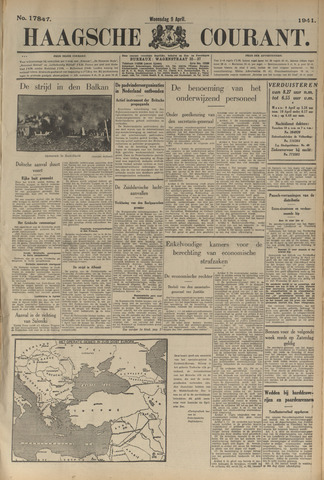 Haagsche Courant 1941-04-09