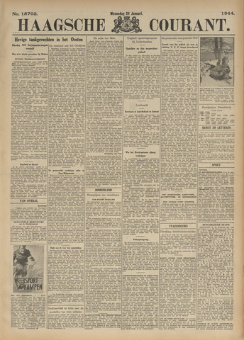 Haagsche Courant 1944-01-26