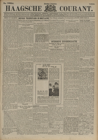 Haagse Courant 1944-08-05