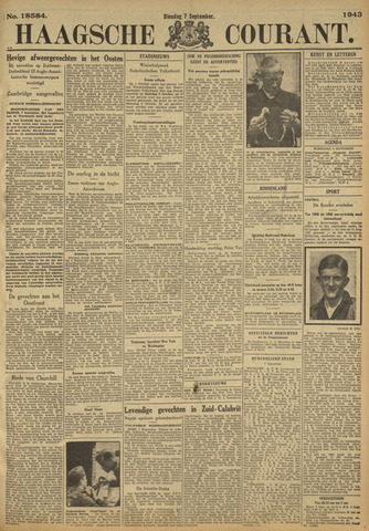 Haagsche Courant 1943-09-07