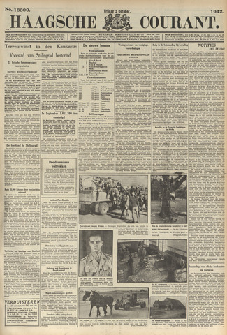 Haagse Courant 1942-10-02
