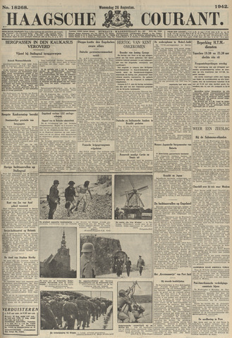 Haagse Courant 1942-08-26