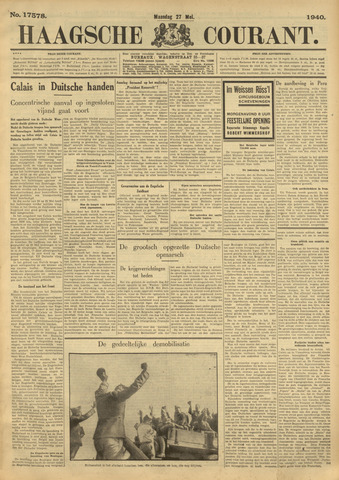 Haagse Courant 1940-05-27