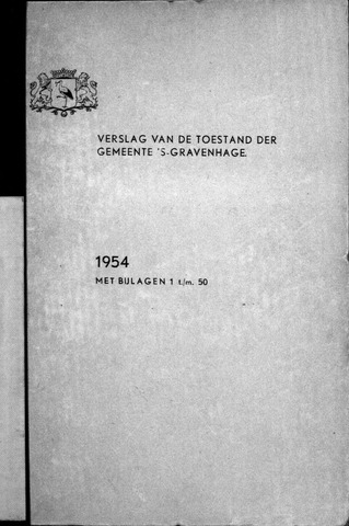 Jaarverslagen gemeente Den Haag 1954-01-01