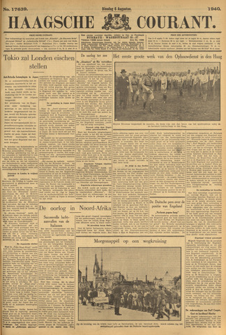 Haagsche Courant 1940-08-06