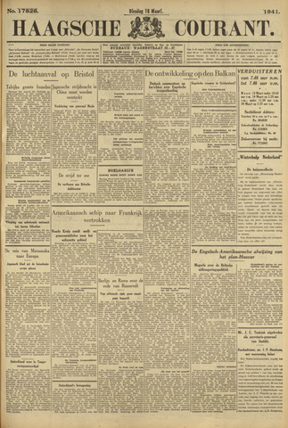 Haagsche Courant 1941-03-18