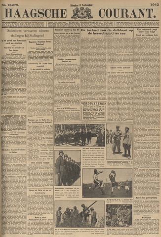 Haagse Courant 1942-09-08