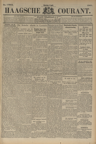 Haagsche Courant 1941-04-05