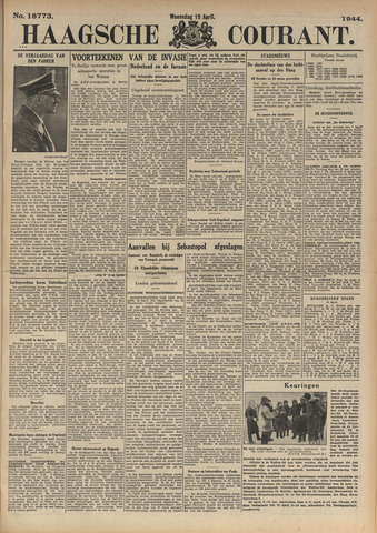 Haagsche Courant 1944-04-19