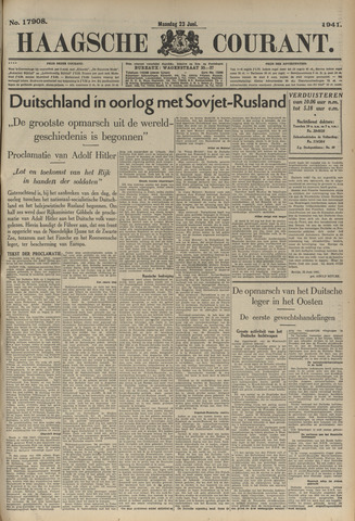 Haagse Courant 1941-06-23