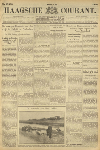 Haagse Courant 1940-07-01
