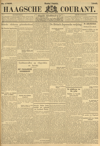 Haagsche Courant 1940-08-05