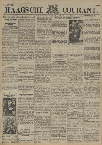 Haagse Courant 1944-05-09