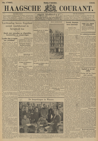 Haagsche Courant 1940-09-03