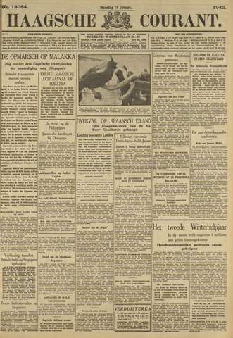 Haagse Courant 1942-01-19