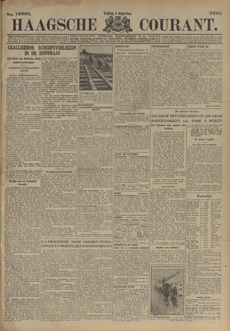 Haagsche Courant 1944-08-04
