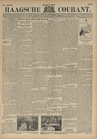 Haagsche Courant 1944-01-24
