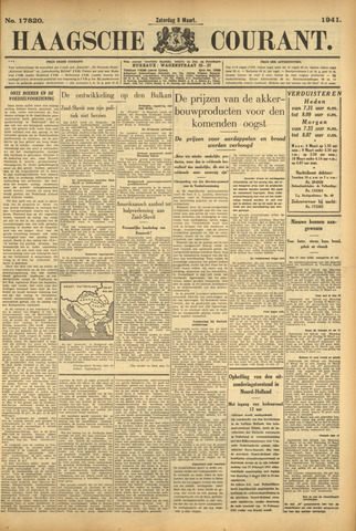 Haagsche Courant 1941-03-08