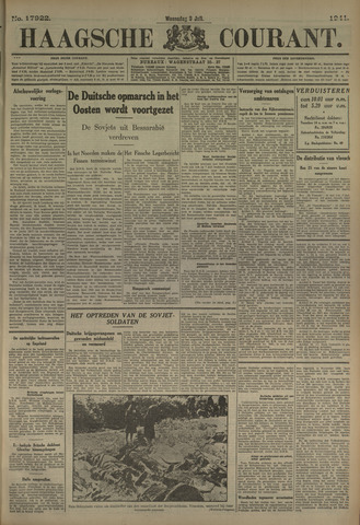 Haagse Courant 1941-07-09
