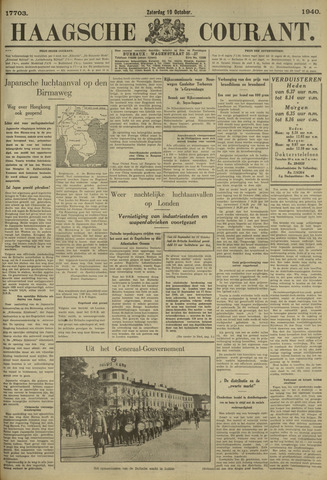 Haagse Courant 1940-10-19