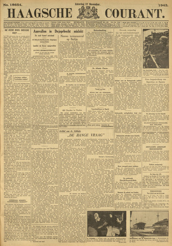 Haagsche Courant 1943-11-27