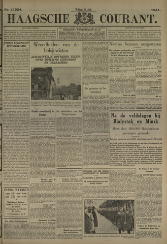 Haagsche Courant 1941-07-11