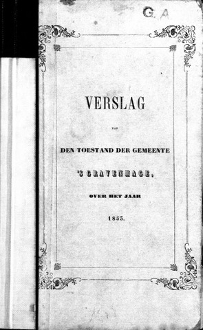 Jaarverslagen gemeente Den Haag 1853-01-01