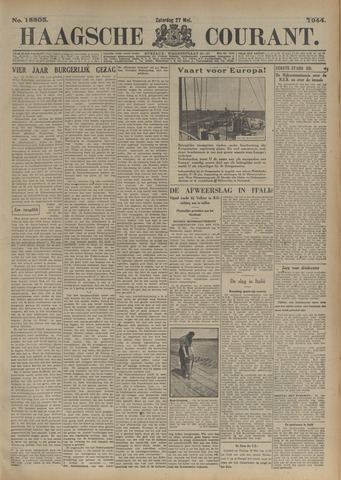 Haagse Courant 1944-05-27