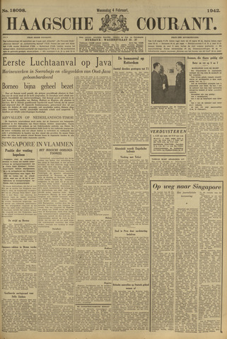 Haagsche Courant 1942-02-04